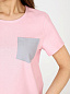 Женская футболка Эрлия Розовая