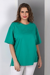 Женская футболка Клио / Зеленая
