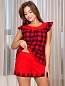 Женская пижама Соня Красная