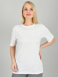  Женская футболка Белая