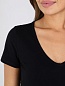 Женская футболка Таира Черная
